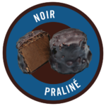 Pastille - Chocolat noir praliné